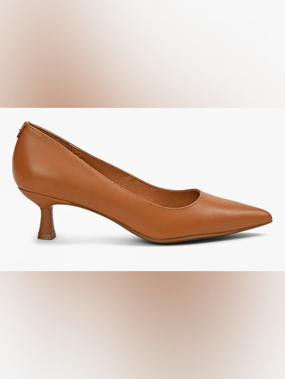 Wishbone Women's 2.25" Heels in Tan Leather
